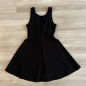 LuLus Black Dress Sleeveless Size XS Junior Low Back Comfortable Stretchy